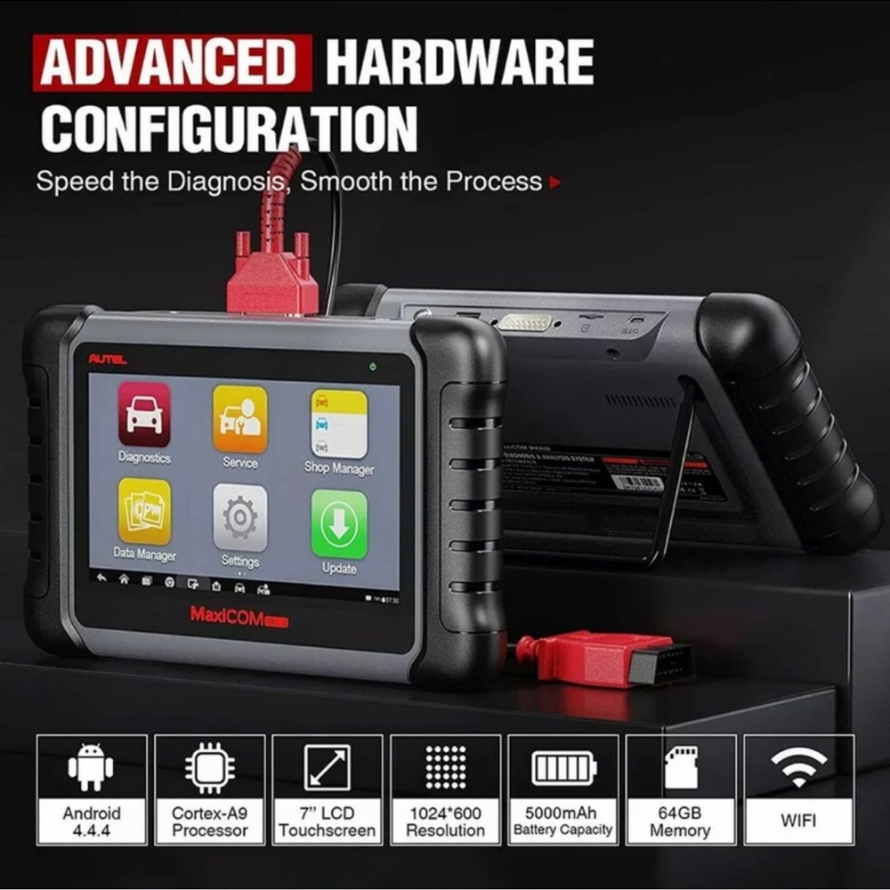 Autel MaxiCOM MK808 OBD2 Scanner Bidirectional Diagnostic Tool Key Coding TPMS - Picture 10 of 11